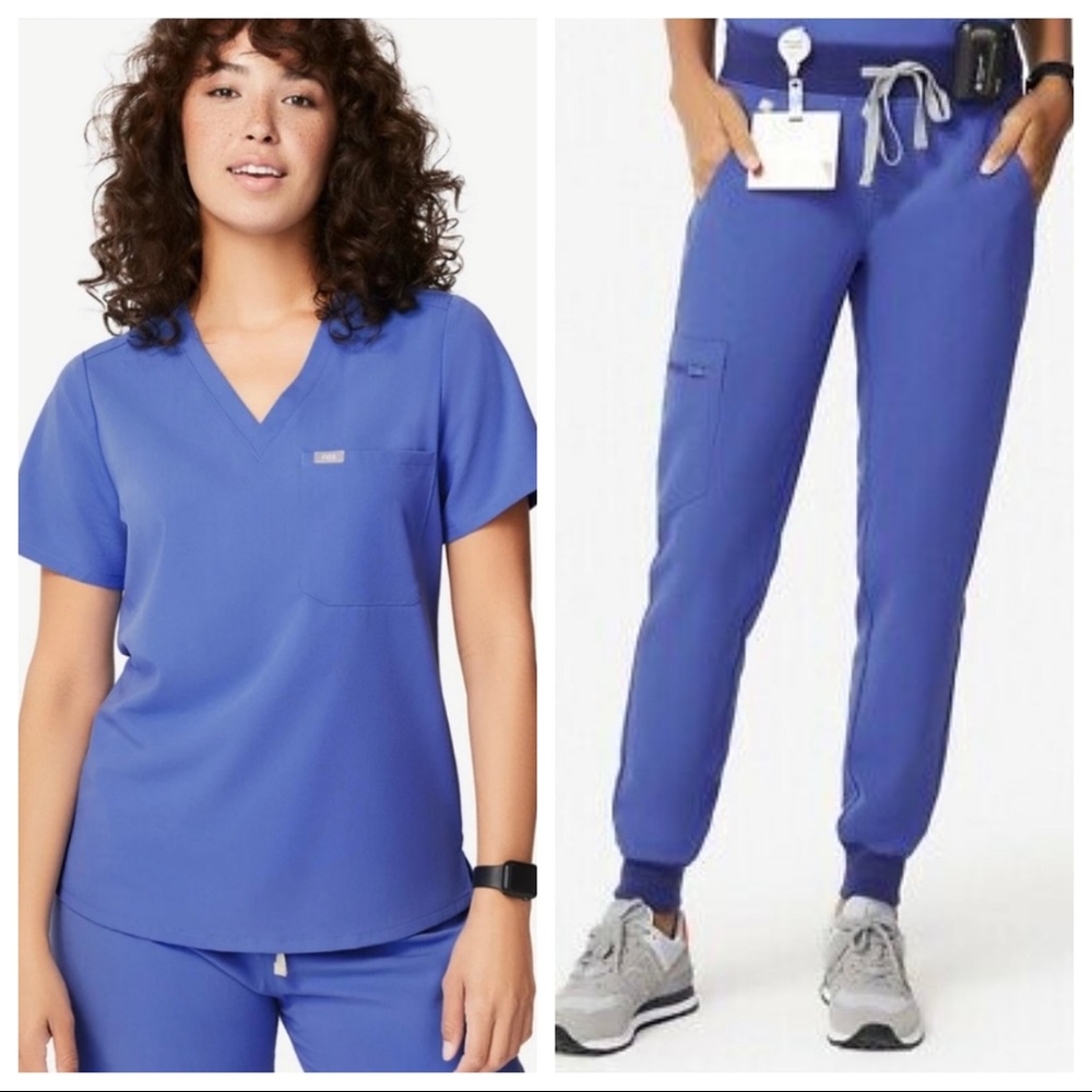 Figs scrub set Denim Blue